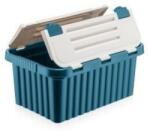 Mercaton Mercaton® tárolódoboz fedővel, kettős zárszerkezettel, légmentesen záródó, polipropilén, 29, 5 x 43, 5 x 2, 2 cm, 18 L (MGH-97039)