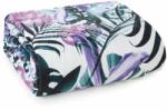 Eurofirany Malibu mikroszálas ágytakaró Fehér/lila 200x220 cm (HS432778)