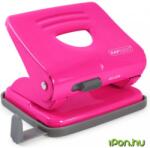 Rapesco 825 Lyukasztó kétlyukú 25 lap fém ciklámen (1360)