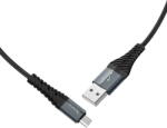 hoco. Cablu de Date USB-A la Micro-USB 12W, 2.4A, 1m - Hoco Cool Charging (X38) - Black (KF239228) - vexio