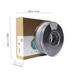 Maertz PMMA-1010-012 PMMA-1010-012 3D nyomtatószál ABS műanyag vegyileg ellenálló 2.85 mm 1000 g Szürke 1 db (PMMA-1010-012; 1) (PMMA-1010-012;1)