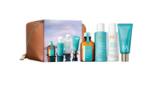 Moroccanoil Volume Travel Kit: Volume sampon, 70 ml + Volume balzsam, 70 ml + Könnyű kezelőolaj, 25 ml + Kézkrém, 40 ml