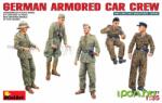 MiniArt Models 1/35 German Armored Car Crew katonai modell figurák