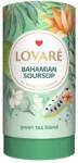 Lovare Kínai zöld tea, savanyú (graviola) és körömvirág virágszirmok keveréke, LOVARE Bahamian Soursup, 80 g, 15 infúziós szűrővel (LVR-TUB0005)