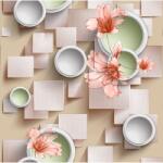 DEGRETS Tapéta DEGRETS 2162 Mosható, Nedvességálló, Lavinia bézs, Méret: 0.53m x 10.05m = 5.3 m2 (2162)