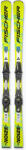 Fischer Alpesi sílécek Fischer RC4 Noize ST Yellow Superflex + kötések RC4 Z12 GW PR