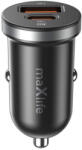 TFO Maxlife MXCC-05 PD QC car charger 1x USB-C 1x USB 35W black