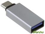 Grixx USB 3.0 Type C USB 3.0 Átalakító Szürke 5cm GROADCTOUSB301 (GROADCTOUSB301)