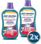 Parodontax Csomag: Parodontax Gum Strength & Protect Icy Mint szájvíz, 2x500 ml