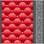 DEGRETS Tapéta DEGRETS 1455 Papír, Eileen 2 piros, Méret: 0.53m x 10.05m = 5.3 m2 (1455)