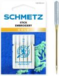 Schmetz Set 5 ace de brodat Gold, finete 75, Schmetz 130/705 H-ET VMS