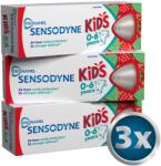 Sensodyne Kids fogkrém csomag, 0-6 éves korig, 3x50 ml