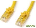 StarTech UTP CAT6 Összekötő Sárga 10m N6PATC10MYL (N6PATC10MYL)