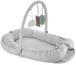 BABYJEM Babafészek játszóívvel Grey