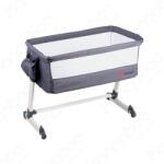 LIONELO Theo 2in1 babaágy és babaöböl - Dark Grey Dark Grey