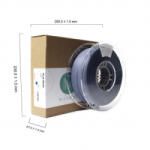 Maertz PMMA-1012-007 PMMA-1012-007 3D nyomtatószál PLA matt Matt 1.75 mm 1000 g Kék 1 db (PMMA-1012-007; 1) (PMMA-1012-007;1)