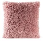 Eurofirany Sana szőrme hatású párnahuzat Púder rózsaszín 45x45 cm (HS440005)