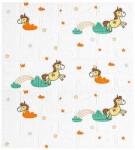 Flippy 10 db 3D tapétalap készlet, Flippy, 70 x 77 cm, vastagság 3 mm, polietilén, tégla típus, egyszarvú minta, fedett felület 5, 3 nm, fehér (128816)