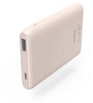 Hama Külső akkumulátor Hama Slim 5HD, 5000 mAh, LiPolym, USB-A, rózsaszín (HAMA-201664)