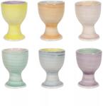 Gastro Tojástartó, porcelán, pasztell színekben, magasság: 70 mm, átmérő: 50 mm