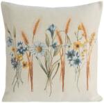Eurofirany Párnahuzat, Eurofirany, 61/Nat, Retro, Virágos, Négyzet, 45x45 cm, pamut/poliészter/akril, bézs/többszínű (HS454404)