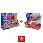 Starpak Set avantajos: Patrula căţeluşilor Fire Rescue stație de pompieri + vehicul de Fire Rescue Zuma (AS_6073760_6072684) Figurina
