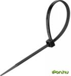 Goobay Kábelkötegelő Fekete 20cm 17069 (17069)