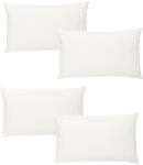 Kotonia Home Hotel Line Párnahuzat, 100% pamut, olandina, 70x70 cm, Fehér, 4db