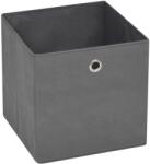 vidaXL 4 db szürke nem szőtt szövet tárolódoboz 28 x 28 x 28 cm (325191)