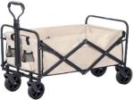 PROLIGHT Összecsukható kézikocsi bézs, 5 colos kerékkel (holm7245-317)