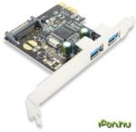 Speed Dragon USB3.0 2 portos PCI-E (EU305A-2)