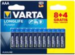 VARTA Longlife mikro ceruza elem (AAA) 12db