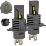 motoLEDy 2 Db LED Izzó H4, H19 9-32V Canbus CSP 10000lm Erős Fehér