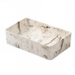 Welland Y9686C pultra építhető mosdókagyló - 55 x 35 cm - márvány