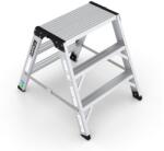 CAGSAN JURA W 2 oldalon járható fellépő, létra 3 fokos (JR3W)