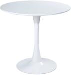 IdePar Beluga Kerek Étkezőasztal - Fehér - 70 cm