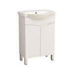 Inter Ceramic Долен шкаф за баня LUCA 5685+ УМИВ. 5615, Inter Ceramic, PVC, бял, 56.5x42x85см (5685)