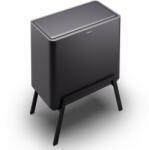 Klarstein Yuma, szemetes, 40 l, komposztálóval, lábakkal, szagszűrővel (KG27-Yuma40L-schw) (KG27-Yuma40L-schw)