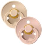 BIBS Suzete Bibs - Boheme, 0-6 luni, 2 buc, Vanilla/Blush (110213)
