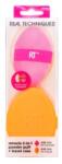 Real Techniques Miracle 2-in-1 Powder Puff + Travel Case гъбичка за фон дьо тен