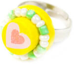  Gyűrű (sárga) - pepita