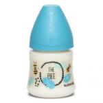 Suavinex Biberon cu debit lent, albinuta albastra, Fusion, 150 ml, Suavinex