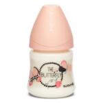 Suavinex Biberon cu debit lent, fluture portocaliu, Fusion, 150 ml, Suavinex