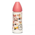 Suavinex Biberon cu debit dens, fluture roz, Fusion, 360 ml, Suavinex