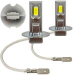 motoLEDy 2 Db H3 LED Izzó 9V-16V CANBUS 4000lm Fehér Erős Fehér