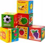 Bocioland Puha Játék Kockák - 6 db (BOCA-120) (BOCA-120)