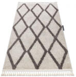 My carpet company kft My Carpet Company Berber Troik Krém Rojt Shaggy 160x220 cm Szőnyeg