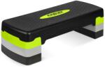 NeoSport Step Pad állítható magassággal, 3 fokozat, 28x68x20cm, 200 kg terhelhetőség - Zöld