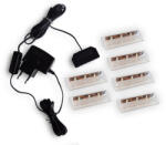 Prince Rejtett LED világítás nappali bútorokhoz 6 led + 2 négyzet alakú KÉK C90