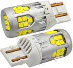 motoLEDy 2 Db W21/5W LED Izzó 7443 10-50V Hibátlan 3000lm Fehér Erős Fehér